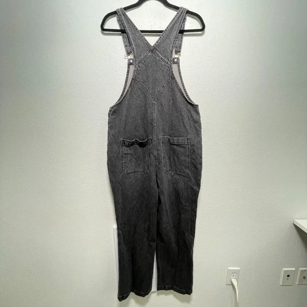 Universal Thread Black Denim Overalls - Picture 3 of 9